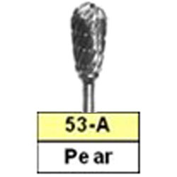 BesQual 53A Pear Laboratory Carbide Bur, HP Shank BesQual 53A Pear Laboratory Carbide Bur, HP Shank