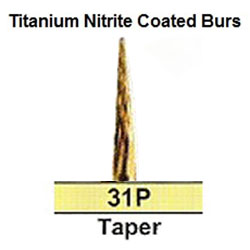 BesQual 31P Taper Titanium Nitrite Coated Carbide BesQual 31P Taper Titanium Nitrite Coated Carbide