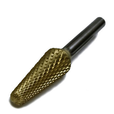 BesQual B-1/2 Cone Lather Carbide Bur 1/4" Shank, BesQual B-1/2 Cone Lather Carbide Bur 1/4" Shank,