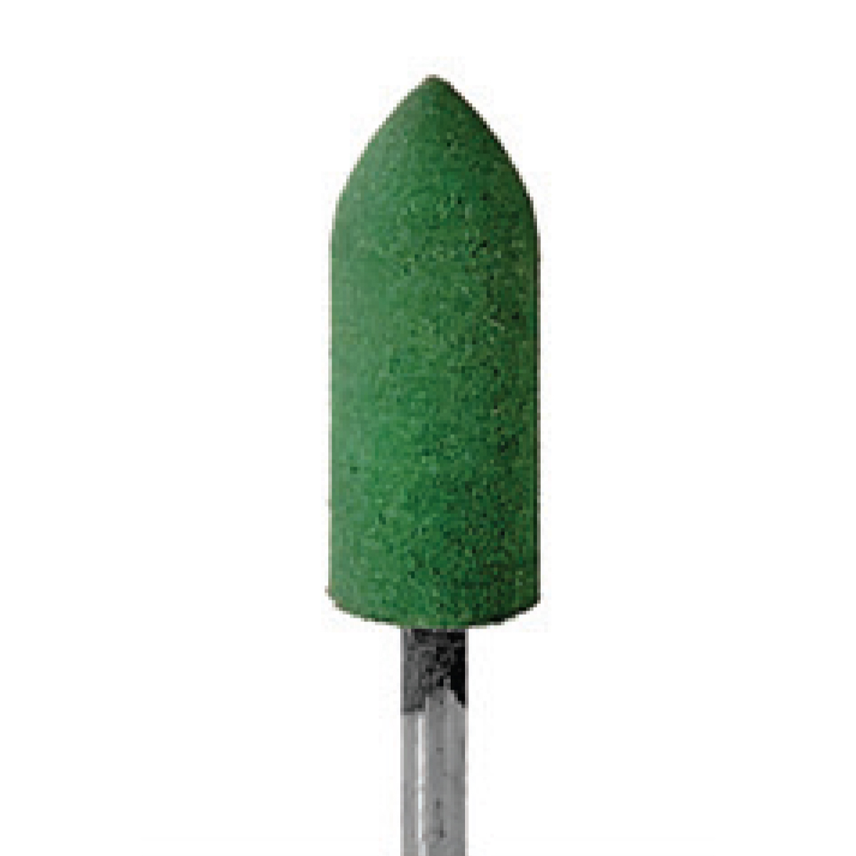 BesQual Rubber Polishing Points, Medium Grit, Green, 100/Pk. Net32