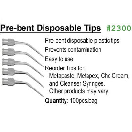 BesQual Pre-bent Disposable Tips, Plastic 100/Pk. BesQual Pre-bent Disposable Tips, Plastic 100/Pk.