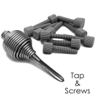 BesQual Tap and Screws (100pcs.) for Plastic Articulators