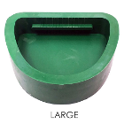 BesQual Green Rubber Base Formers - Large, 2/Pk