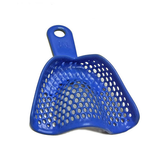 BTray Metal Perforated Impression Trays, Resin Coated, Medium Upper