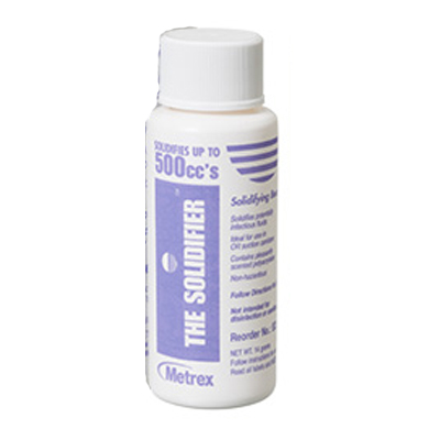 Solidifier, 500cc Liquid medical waste solidifies Solidifier, 500cc Liquid medical waste solidifies