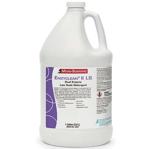 Enzyclean II LS Dual Enzyme Low Suds Detergent, 1 Gallon, concentrated