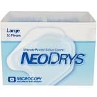 NeoDrys Saliva Absorbents - Large (Blue), Original White Backing 50/Box