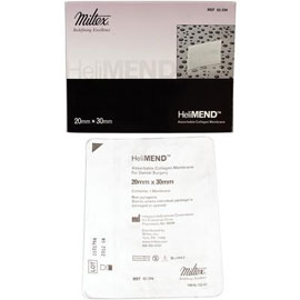 HeliMend Collagen Membrane 20 x 30 mm, absorbs in HeliMend Collagen Membrane 20 x 30 mm, absorbs in