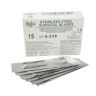 Miltex #15 Sterile Stainless Steel Surgical Scalp Miltex #15 Sterile Stainless Steel Surgical Scalp