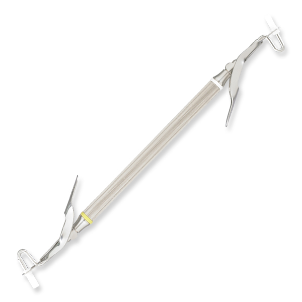 Miltex Double end amalgam carrier with medium and large size Delrin