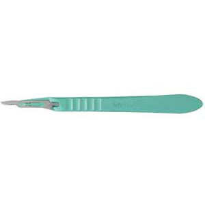 Miltex Disposable Sterile Scalpel with #15 Stainl Miltex Disposable Sterile Scalpel with #15 Stainl