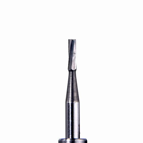 Defend FG SS 56 flat fissure plain cut carbide bur, pack of 10 burs