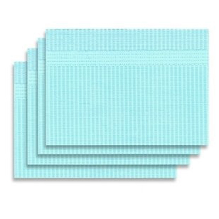 Defend Patient Bibs BLUE 13" x 18" 3-Ply Tissue/1 Defend Patient Bibs BLUE 13" x 18" 3-Ply Tissue/1