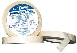 Defend 1" x 60 yds Roll Autoclave Sterilization I Defend 1" x 60 yds Roll Autoclave Sterilization I