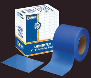 Defend 4" x 6" Clear Barrier Film in Dispenser Bo Defend 4" x 6" Clear Barrier Film in Dispenser Bo