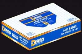 Defend 15" x 26" Clear Plastic X-Ray Sleeves, fit Defend 15" x 26" Clear Plastic X-Ray Sleeves, fit