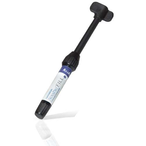 NovaPro Fill Universal Composite Shade D4, 4 Gm. Syringe. Patented nanofiber Net32