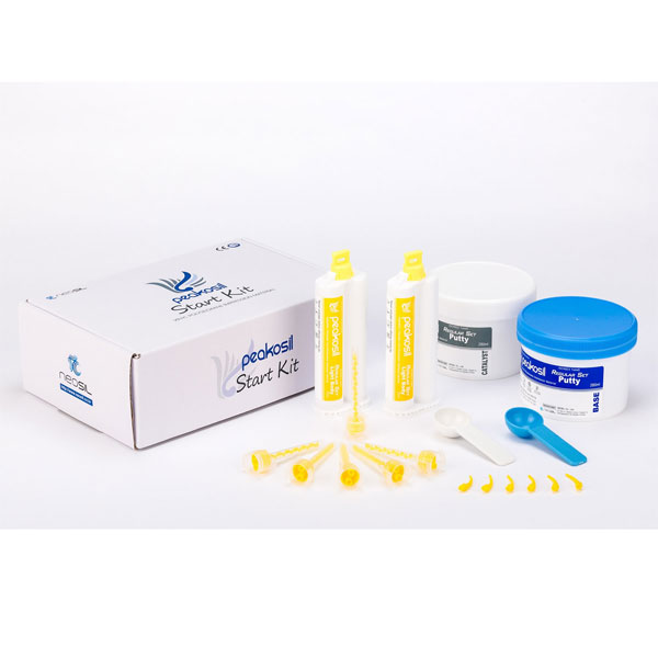 Peakosil VPS Impression Material Student Kit, Regular Set. Includes