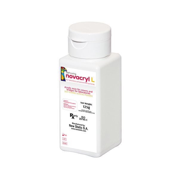 novacryl L SelfCuring Acrylic Temporary Crown and Bridge Resin, A1