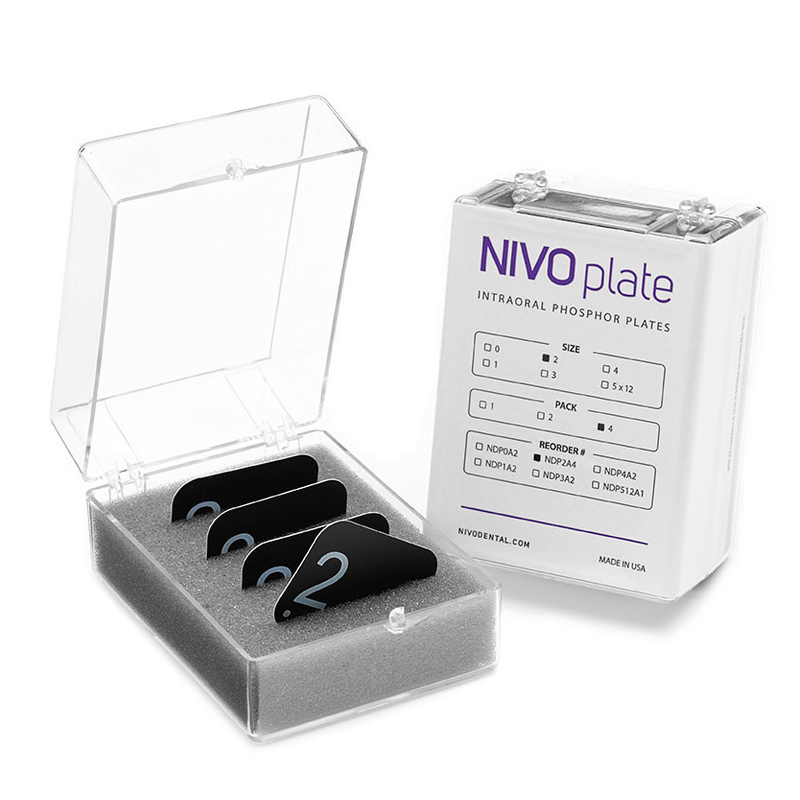 Nivo Digital Plate Phosphor Plates Size #2, 4/Box Nivo Digital Plate Phosphor Plates Size #2, 4/Box