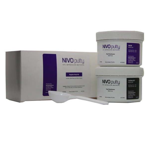 Nivo Putty, VPS Impression Material - Fast Set: 1 Nivo Putty, VPS Impression Material - Fast Set: 1