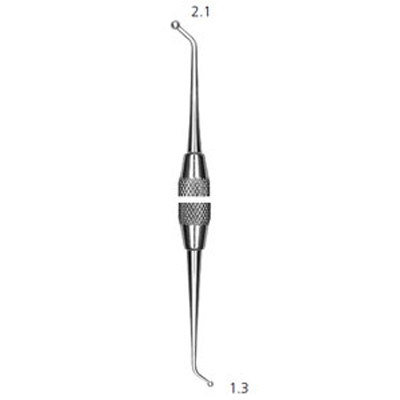 Nivo #26/27S Ball DE stainless steel burnisher wi Nivo #26/27S Ball DE stainless steel burnisher wi