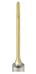 Nordent 3 mm Straight, Titanium Nitride Coated Lu Nordent 3 mm Straight, Titanium Nitride Coated Lu