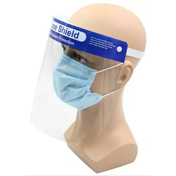 ODS Full Face Shield, Clear Plastic with Head Band, 12/bx Net32