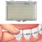 Oraline Orthodontic Patient Wax, 50 x 5-Strips per Flip-Open Clear Dispenser