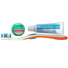 Oraline Healthy Gum Bundle Includes: Adult Cleaner Toothbrush, .85 oz ADA