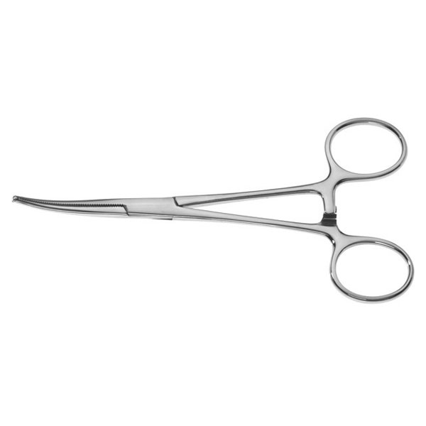 OrthoExtent Orthodontic Curved Halstead Mosquito Hemostat with Three