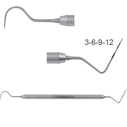 Osung XP2312 ExplorerProbe with a standard round stainless steel