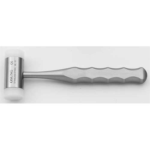 Osung Surgical Dental Mallet, ML01. Solid Stainless Steel Mallet with