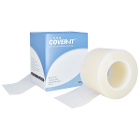 COVER-IT 4" x 6" Barrier Film - Clear, with Adhesive Back. Roll of 1200