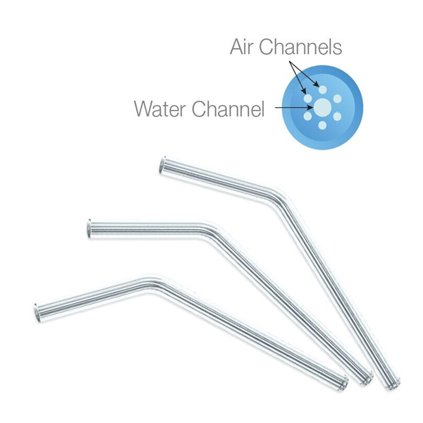 KleanTip Disposable AirWater Syringe Tips Clear, 250/Pk. Standard