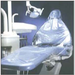 Pac-Dent Slip & Grip Full Chair Sleeves, Clear Pl Pac-Dent Slip & Grip Full Chair Sleeves, Clear Pl