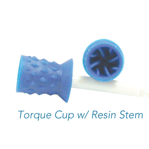 PacDent Disposable Prophy Cups Latch Type Torque cup with Resin Stem