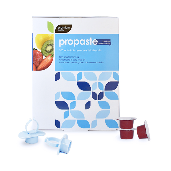 ProPaste Coarse Cherry Prophy Paste with Fluoride 200/Bx. NonSplatter Formula Net32