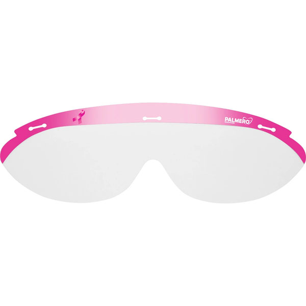 Dynamic Disposables Eyewear Replacement Lens Clear With Pink