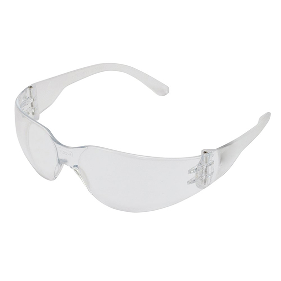 Mini Econo Wrap Eyewear - Clear Frame / Clear Len Mini Econo Wrap Eyewear - Clear Frame / Clear Len
