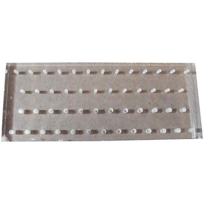 Palmero 50-Hole Latch-Type Bur Block, Clear Plexi Palmero 50-Hole Latch-Type Bur Block, Clear Plexi
