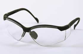 See-Breez Eyewear - Black frame with Clear Lens. Ultra  display picture 3