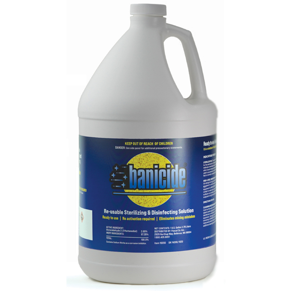 Banicide 2.65 Glutaraldehyde, ReadytoUse Solution1 Gallon Bottle
