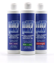 pH7 Neutral 2% Sodium Fluoride Gel, Mint flavore