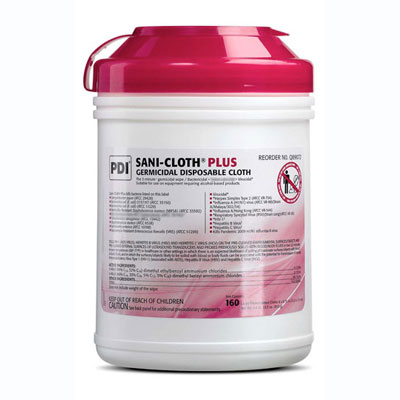 Sani-Cloth Plus Large Wipes (6" x 6.75") 160/Cani Sani-Cloth Plus Large Wipes (6" x 6.75") 160/Cani