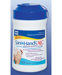 Sani-Hands ALC Medium Canister, Antimicrobial Alc Sani-Hands ALC Medium Canister, Antimicrobial Alc