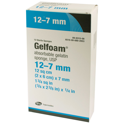 32 Absorbable Dental Gelatin Sponges – Sterile Gelfoam Hemocollagene – Long Expiry