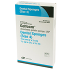 GelFoam Absorbable Dental Sponges - Size 4 (2 x 2 GelFoam Absorbable Dental Sponges - Size 4 (2 x 2
