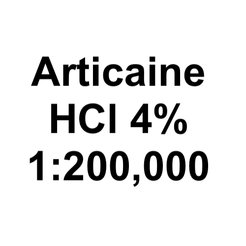 Orabloc Articaine HCl 4% with Epinephrine 1:200,0 Orabloc Articaine HCl 4% with Epinephrine 1:200,0