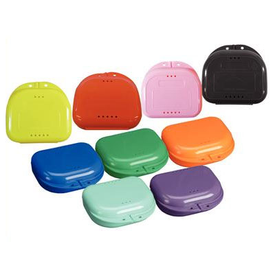 Chroma Retainer Box - Assorted Colors, 3-1/8"W x Chroma Retainer Box - Assorted Colors, 3-1/8"W x